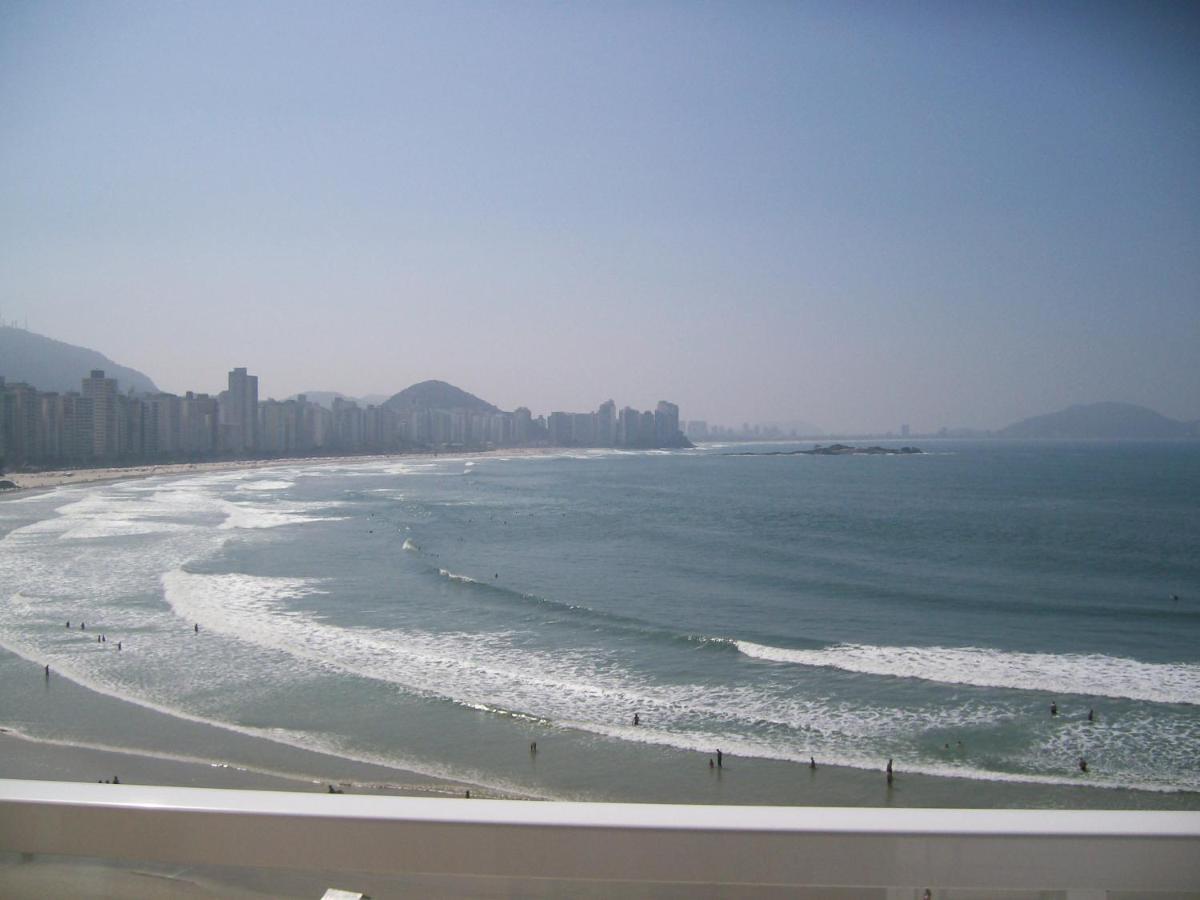 Apto Frente Total P/ Mar Guarujá Esterno foto