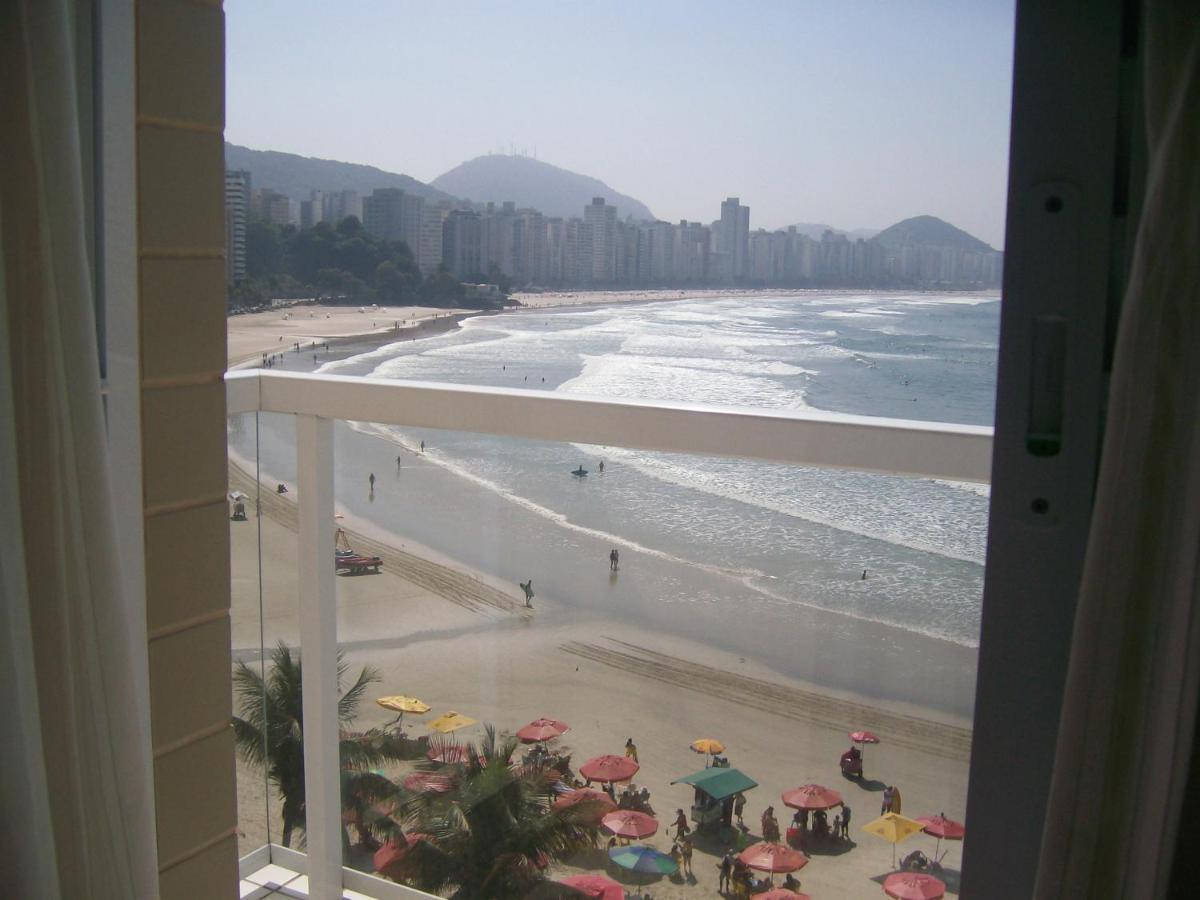 Apto Frente Total P/ Mar Guarujá Esterno foto